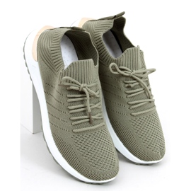 Scarpe sportive a calzino Bello Green verde 1