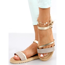 Sandali da donna Tenda Gold d'oro 2