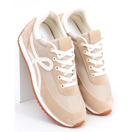 Scarpe da ginnastica Coby Khaki beige 1