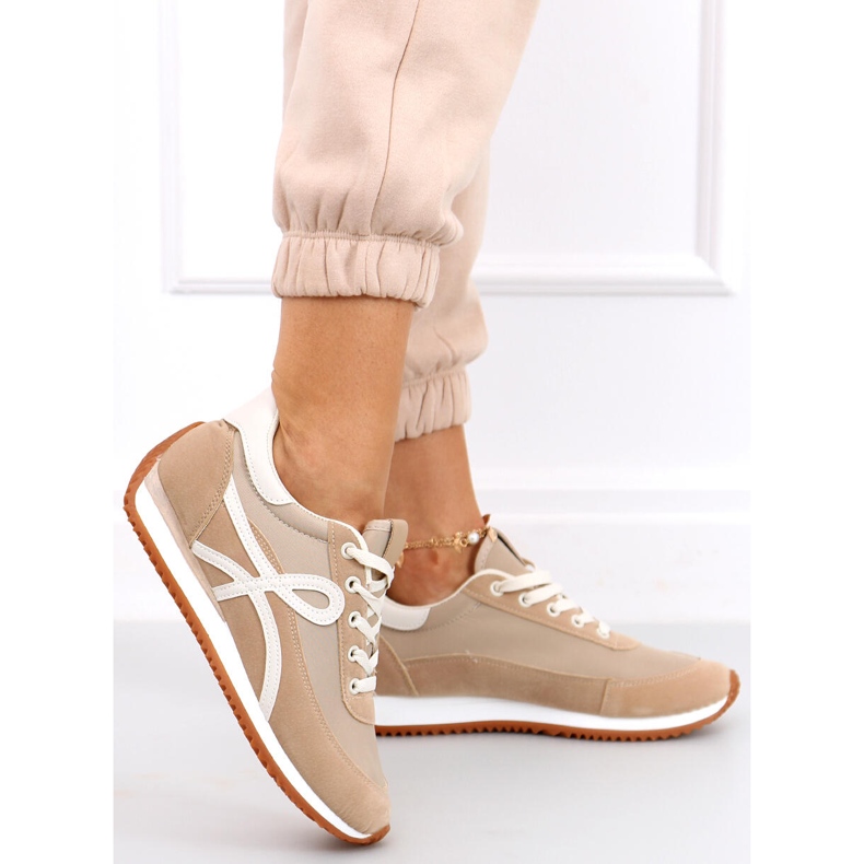 Scarpe da ginnastica Coby Khaki beige 2