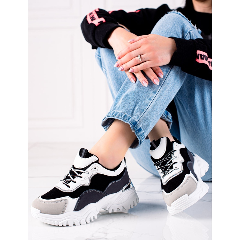 TRENDI Scarpe da ginnastica alla moda multicolore 2