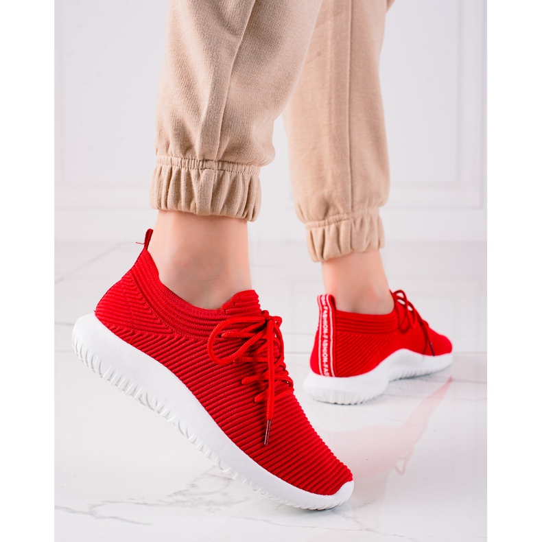 TRENDI Sneakers sportive leggere rosso 1