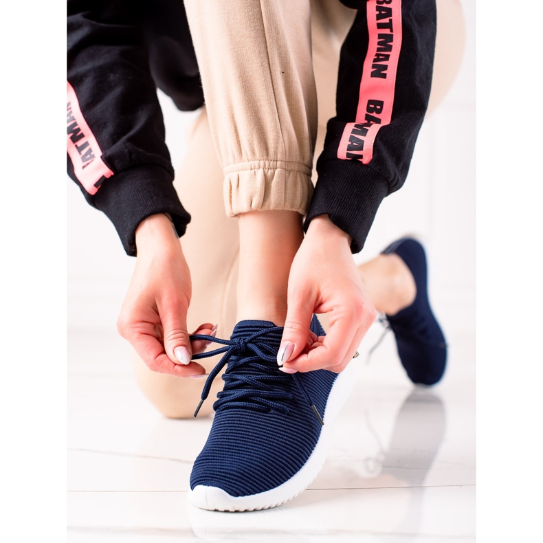 TRENDI Sneakers sportive leggere blu navy blu 1