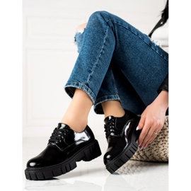 Scarpe nere sulla piattaforma La.Fi nero 1