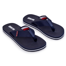 Infradito da uomo Big Star JJ174518 Blu navy 1