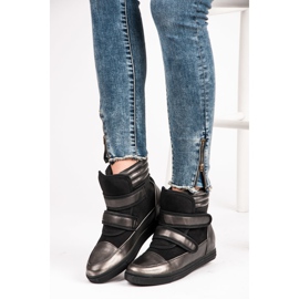 Show It Sneakers lucide grigio 1