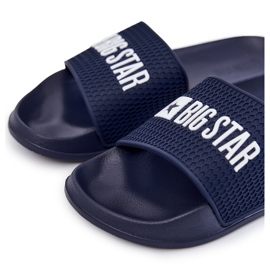 Pantofole da uomo Big Star JJ174507 Blu navy 1