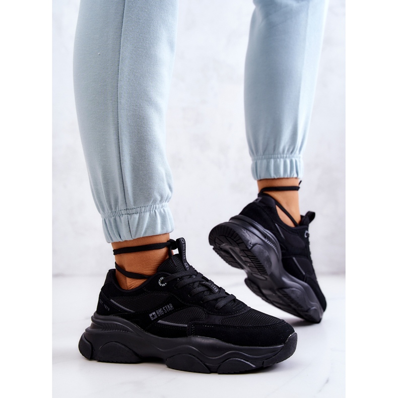 Sneakers da donna Scarpe sportive Big Star JJ274578 Nero 2
