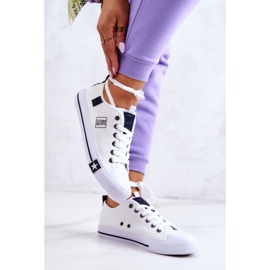 Sneakers basse classiche Big Star JJ274255 Bianche bianco 2