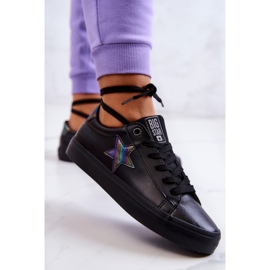 Sneakers in pelle Star Big Star JJ274243 Nero 2