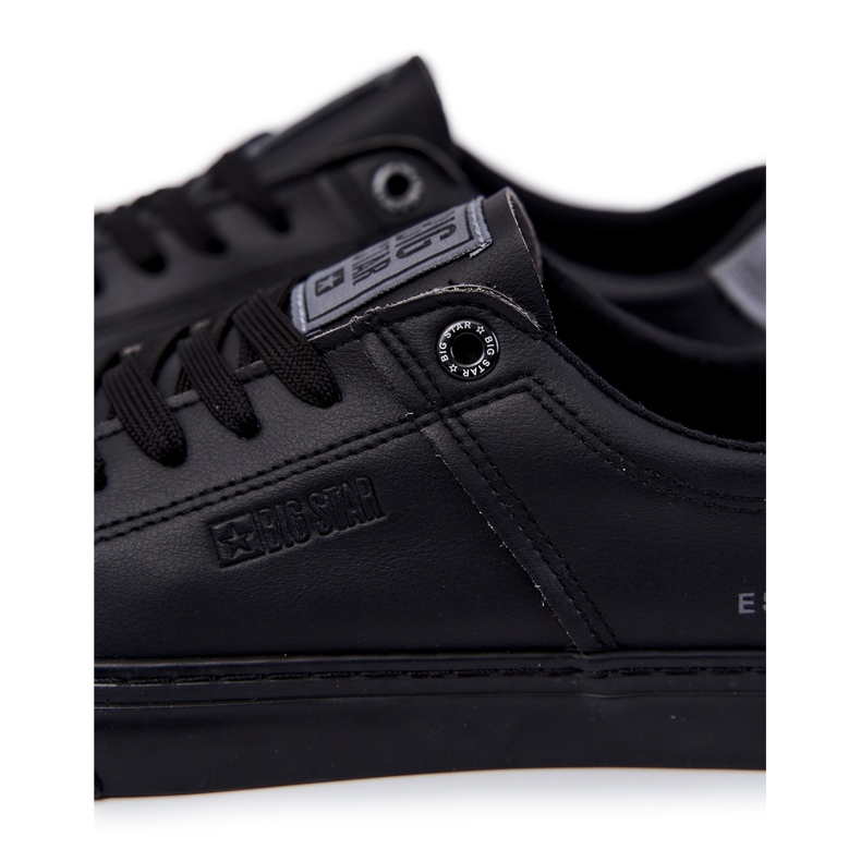 Sneakers da Uomo in Pelle Big Star JJ174108 Nero 1