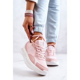Sneakers alla moda Scarpe sportive Big Star JJ274595 rosa 2