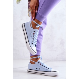 Sneakers Basse da Donna Big Star JJ274A004 Blu 2