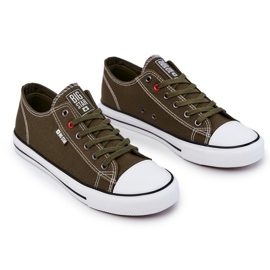 Sneakers basse da uomo Big Star JJ174383 Khaki cachi 2