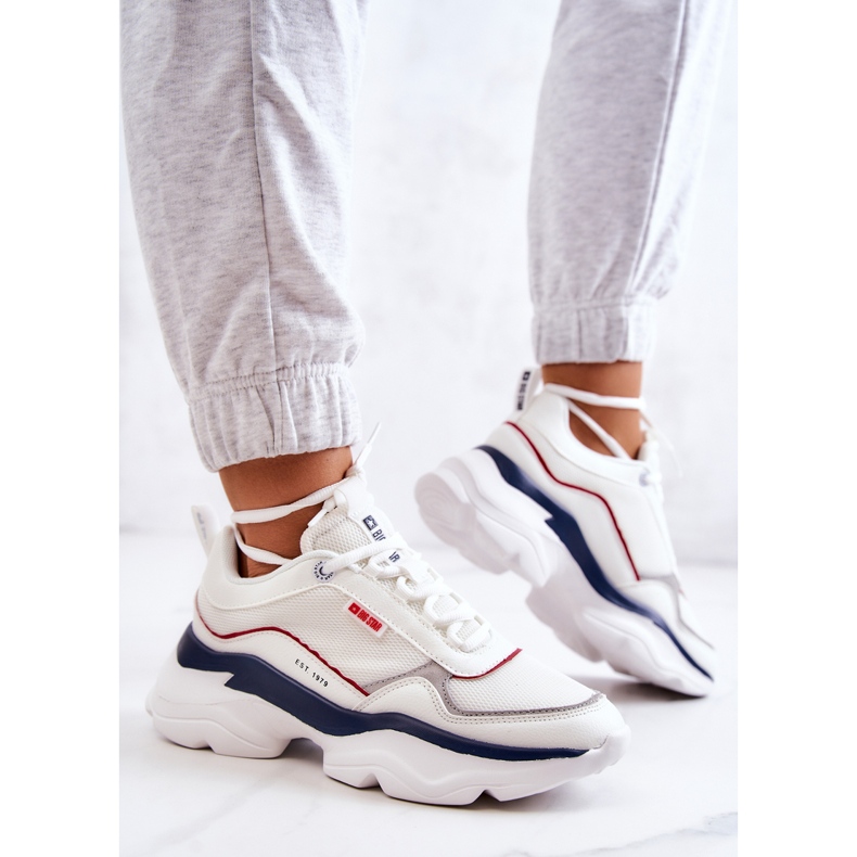 Scarpe sportive da donna Big Star JJ274A116 Bianche bianco 2