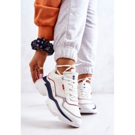 Scarpe sportive da donna Big Star JJ274A116 Bianche bianca 1