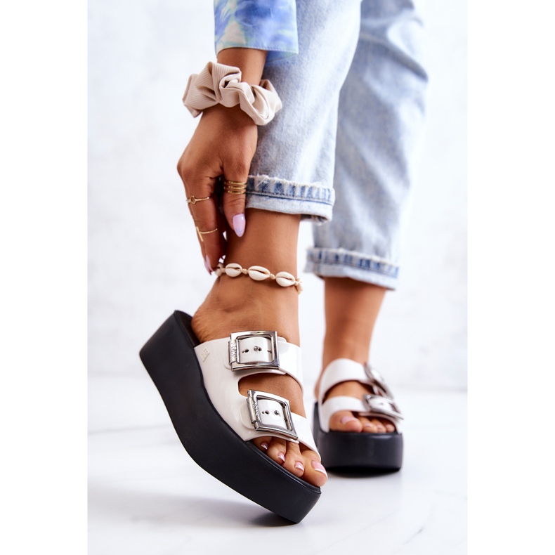 Pantofole di gomma bianche e nere profumate ZAXY HH285181 bianca 1