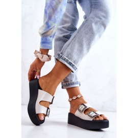 Pantofole di gomma bianche e nere profumate ZAXY HH285181 bianco 2