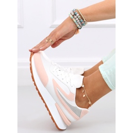 Scarpe sportive da donna Naila Pink bianco rosa 2
