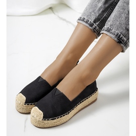 Espadrillas da donna nere di Rhianne nero 1