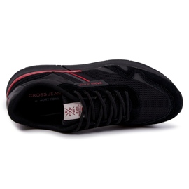 Scarpe Sportive da Uomo Sneakers Cross Jeans JJ1R4016C Nero 1