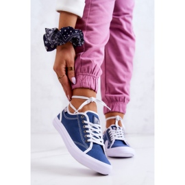 Sneakers da donna Big Star W274834 Blu navy 1
