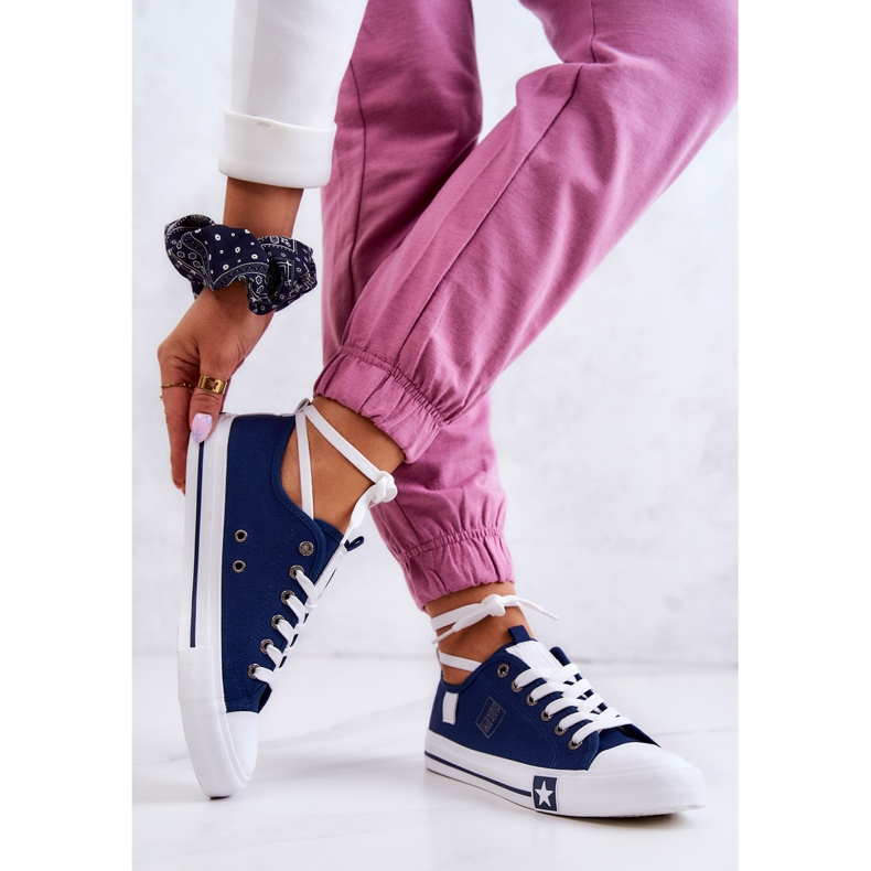 Sneakers Classiche Basse Big Star JJ274256 Blu Navy 2