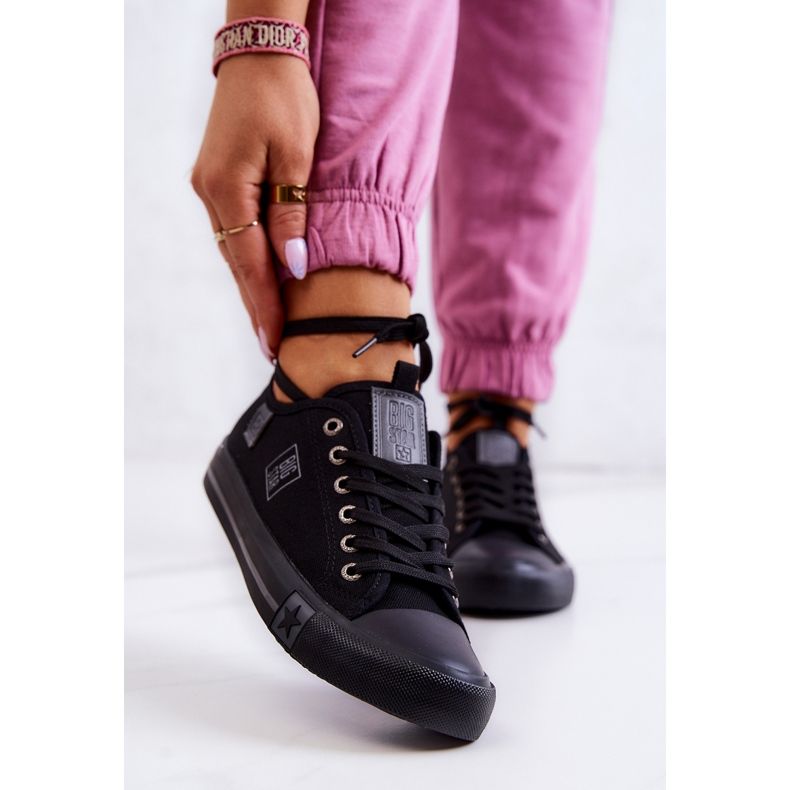 Sneakers basse classiche Big Star JJ274257 nere nero 1
