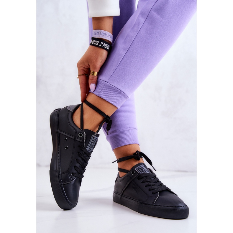 Sneakers in pelle Big Star JJ274214 nere nero 2