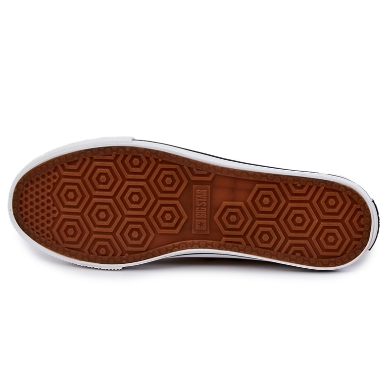 Sneakers Alte da Uomo Big Star JJ174386 Beige 1