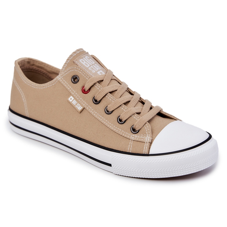 Sneakers Basse da Uomo Big Star JJ174382 Beige 1