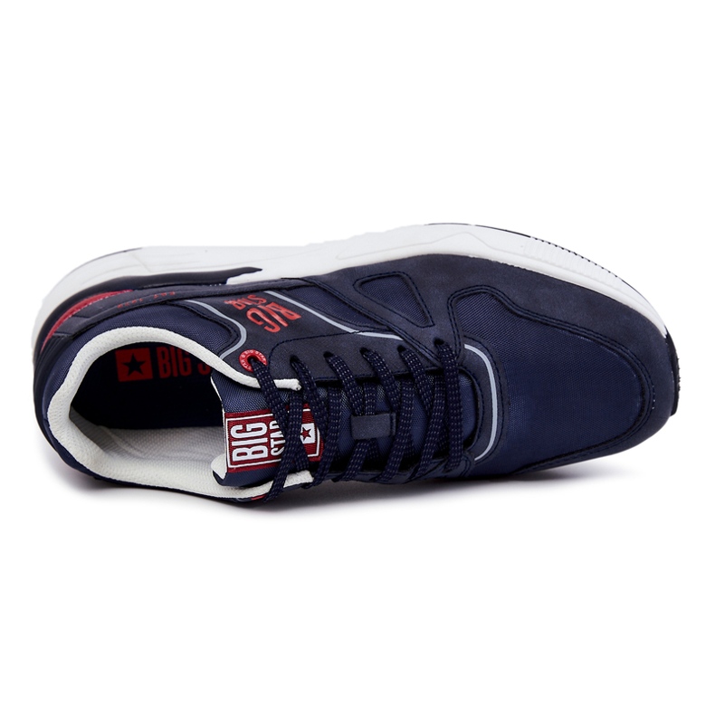Sneakers da uomo Big Star JJ174277 Blu navy 2
