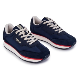 Sneakers da Uomo Memory Foam Big Star JJ174296 Blu Navy 1