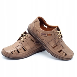 KENT Scarpe estive uomo traforate 600 marroni marrone 1