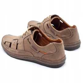 KENT Scarpe estive uomo traforate 600 marroni marrone 2
