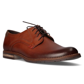 Scarpa in pelle Filippo 1836A marrone chiaro 1