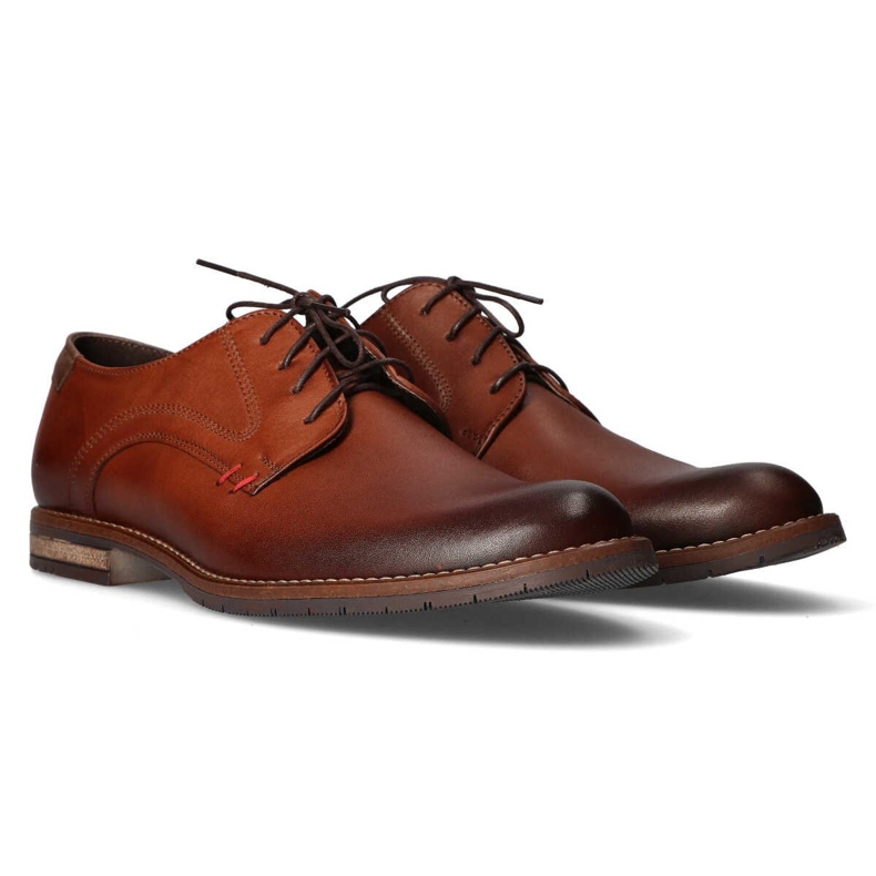 Scarpa in pelle Filippo 1836A marrone chiaro 2