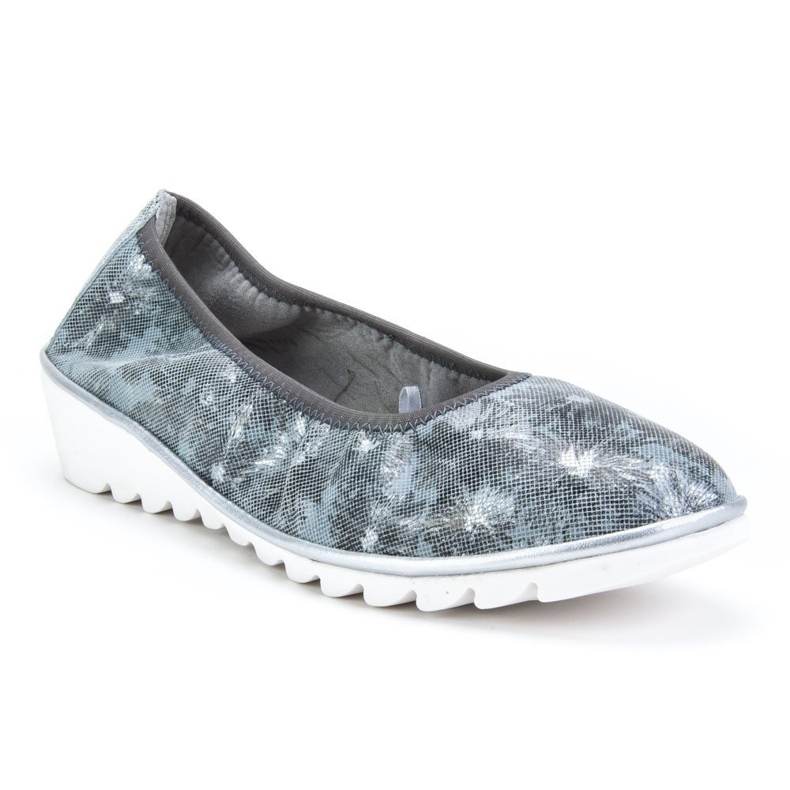 Scarpe in pelle Filippo DP046/18 Gr Fl grigio blu 1
