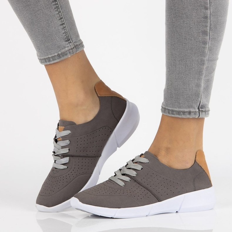 Scarpa Filippo DP067/18 Gr grigia grigio 2