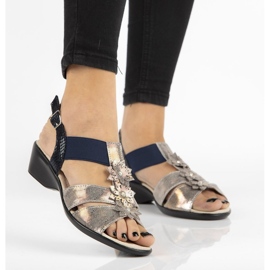 Filippo DS062 / 18 Co Sandali in rame blu navy multicolore 1