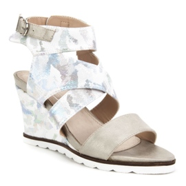 Filippo DS175/18 Sl sandali argento d'argento grigio multicolore 2