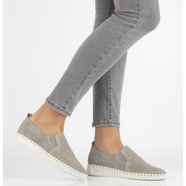 Scarpe FILIPPO DP063 / 19 Gr Grigio blu navy 1