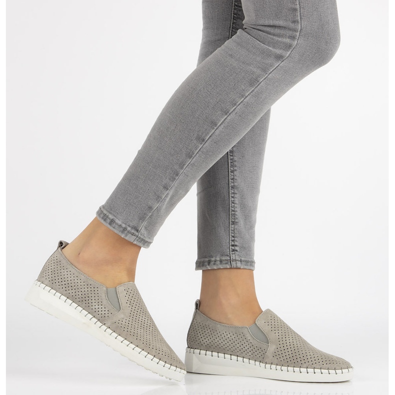 Scarpe FILIPPO DP063 / 19 Gr Grigio blu navy 1