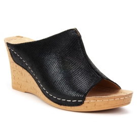 Filippo DK786 / 19 Bk Ciabatte nere nero 2