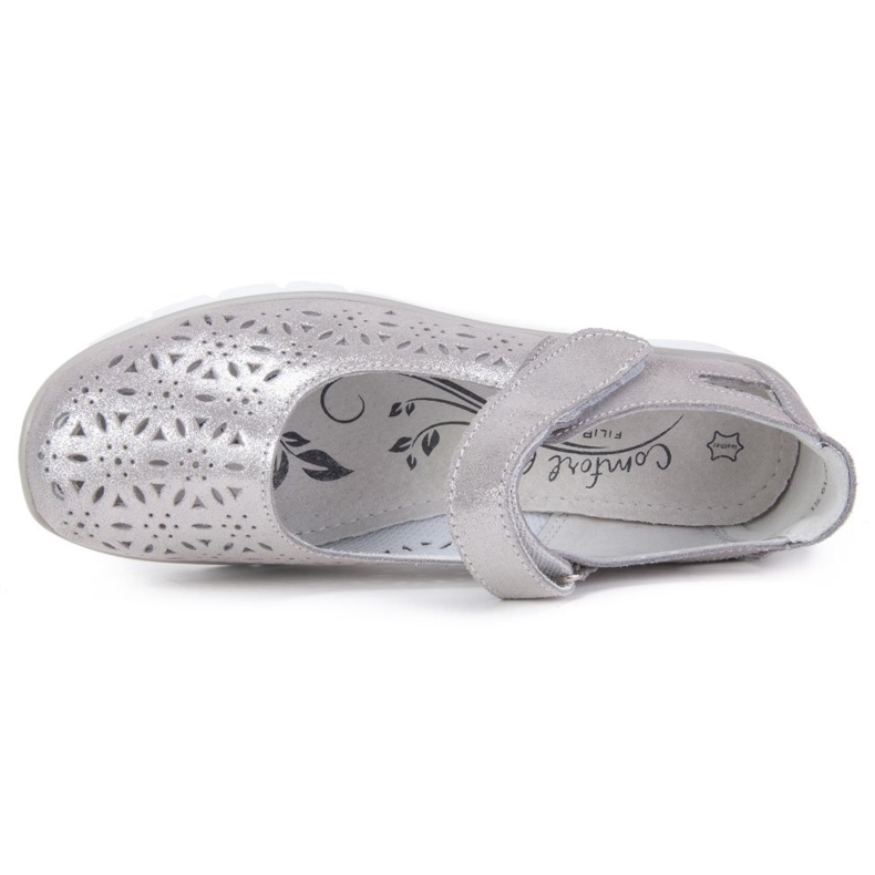 Filippo DP640/19 Si scarpe argento 2