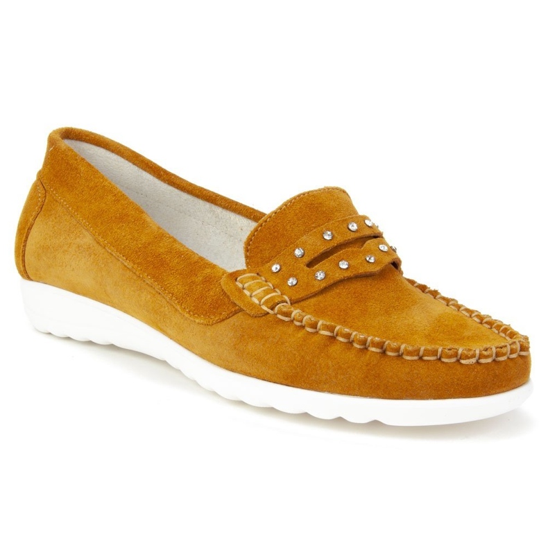 Mocassini Filippo 10092 W. Senape giallo 1