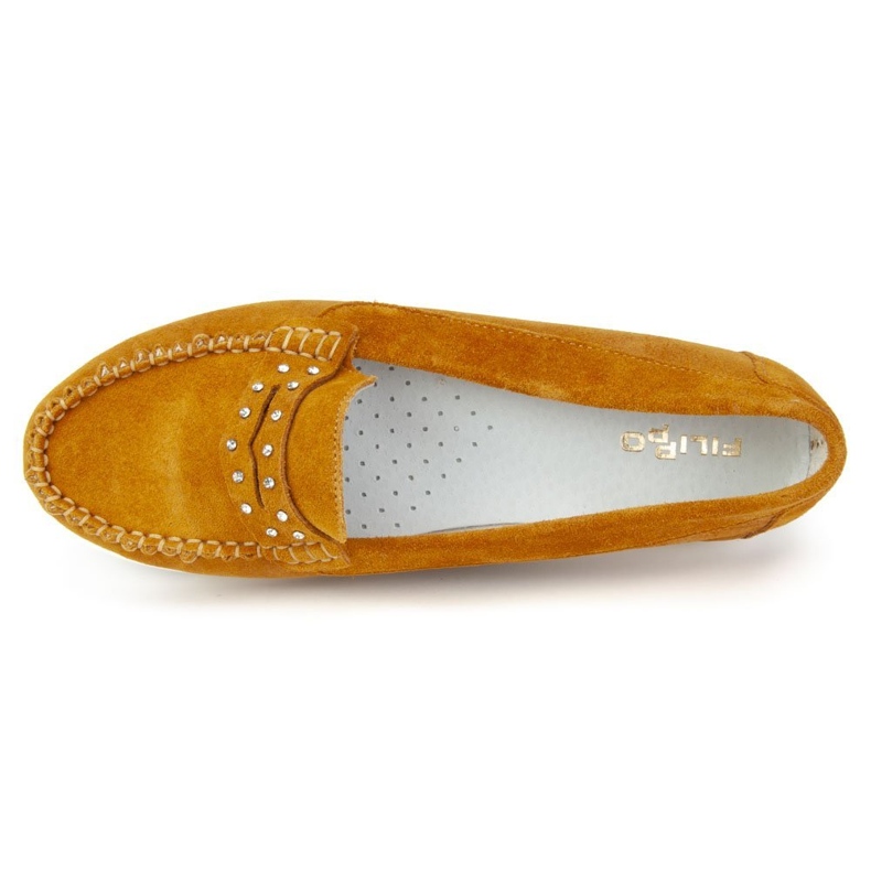 Mocassini Filippo 10092 W. Senape giallo 2