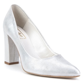 Décolleté Filippo 2571 Dubai argento 1