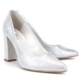 Décolleté Filippo 2571 Dubai argento 2