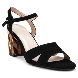 Filippo DS775 / 19 Bk Sandali neri nero 1